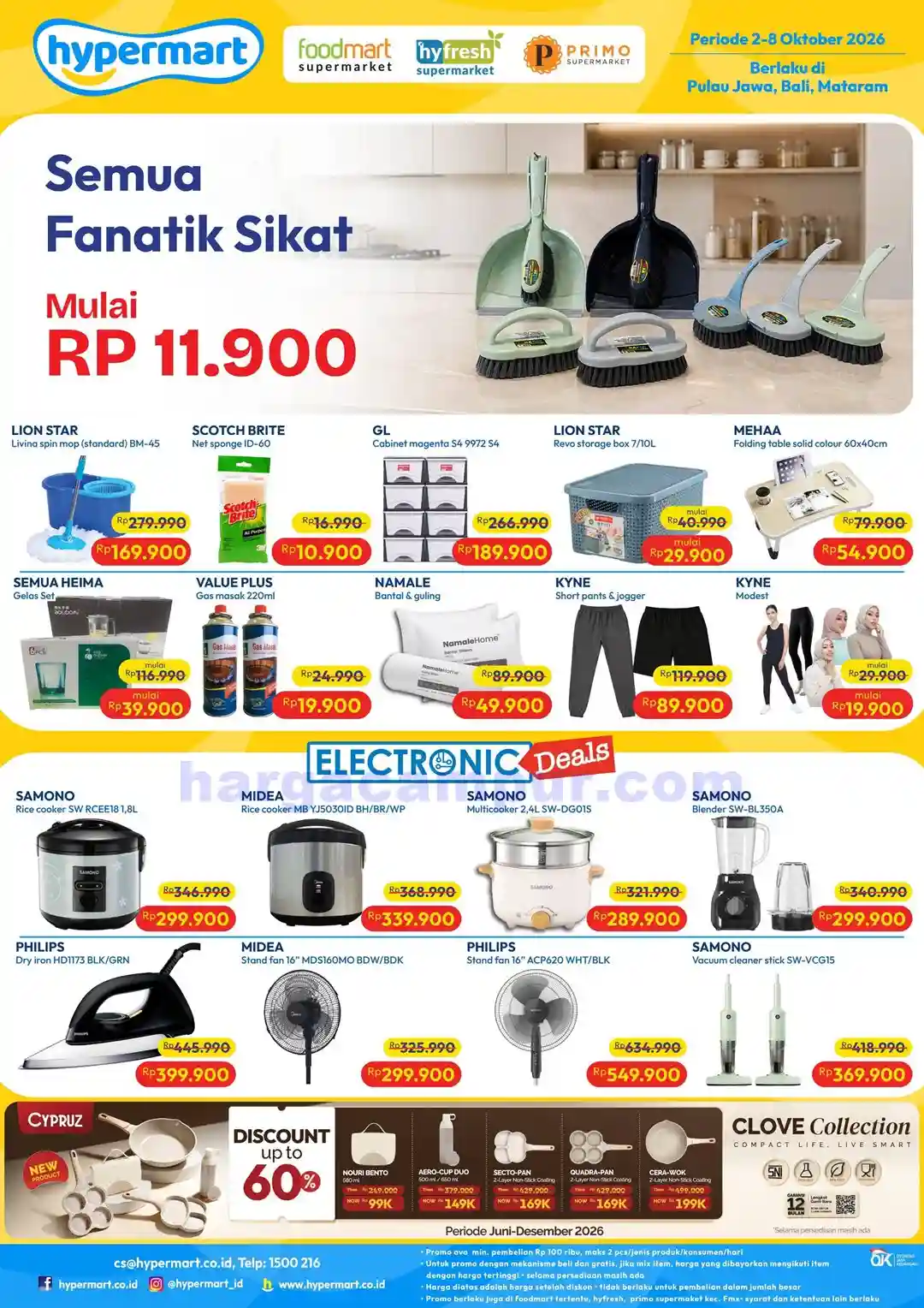 Promo Hypermart Weekday Terbaru 6 - 8 Oktober 2026 8 Katalog Promo JSM Hypermart Terbaru 2 8 Oktober 2026 8