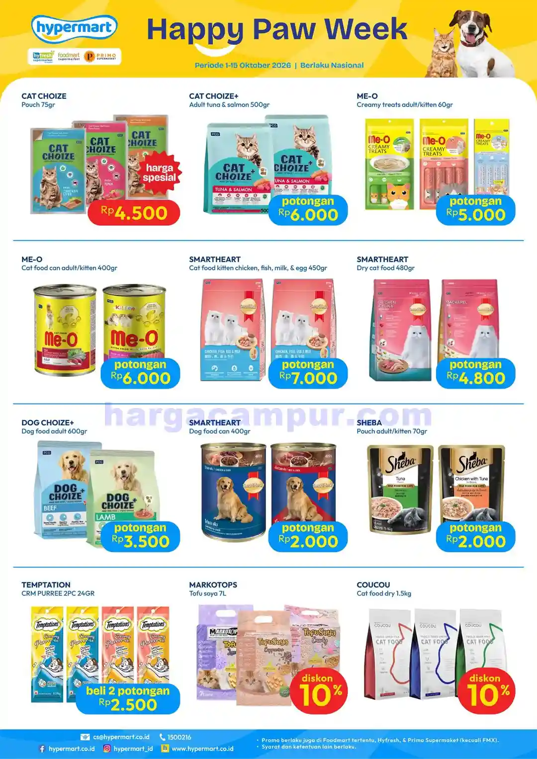 Promo Hypermart Weekday Terbaru 6 - 8 Oktober 2026 9 Katalog Promo JSM Hypermart Terbaru 2 8 Oktober 2026 9