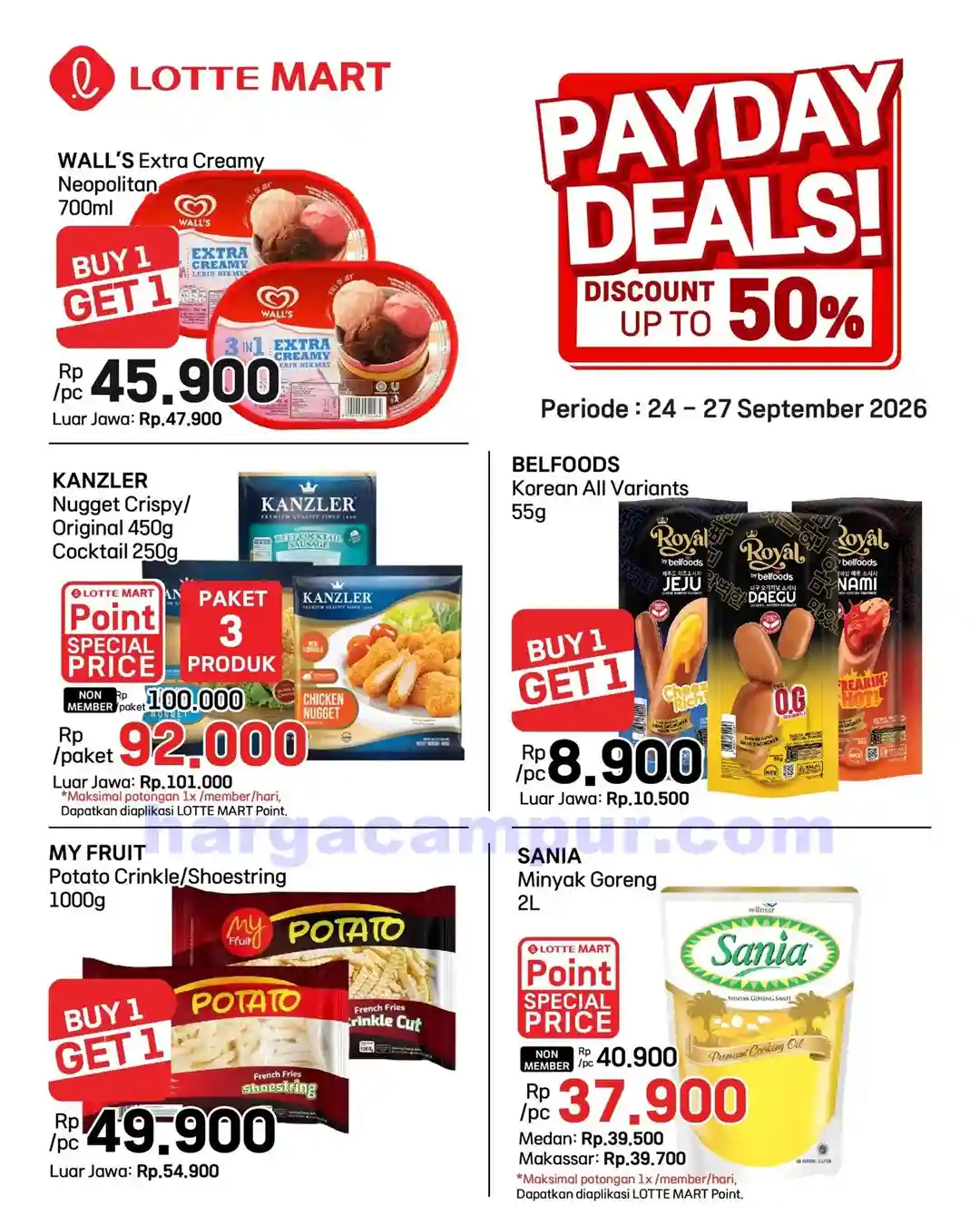 Katalog Promo JSM Lottemart Weekend 24 - 27 September 2026 5 Katalog Promo JSM Lottemart Weekend 24 27 September 2026 6