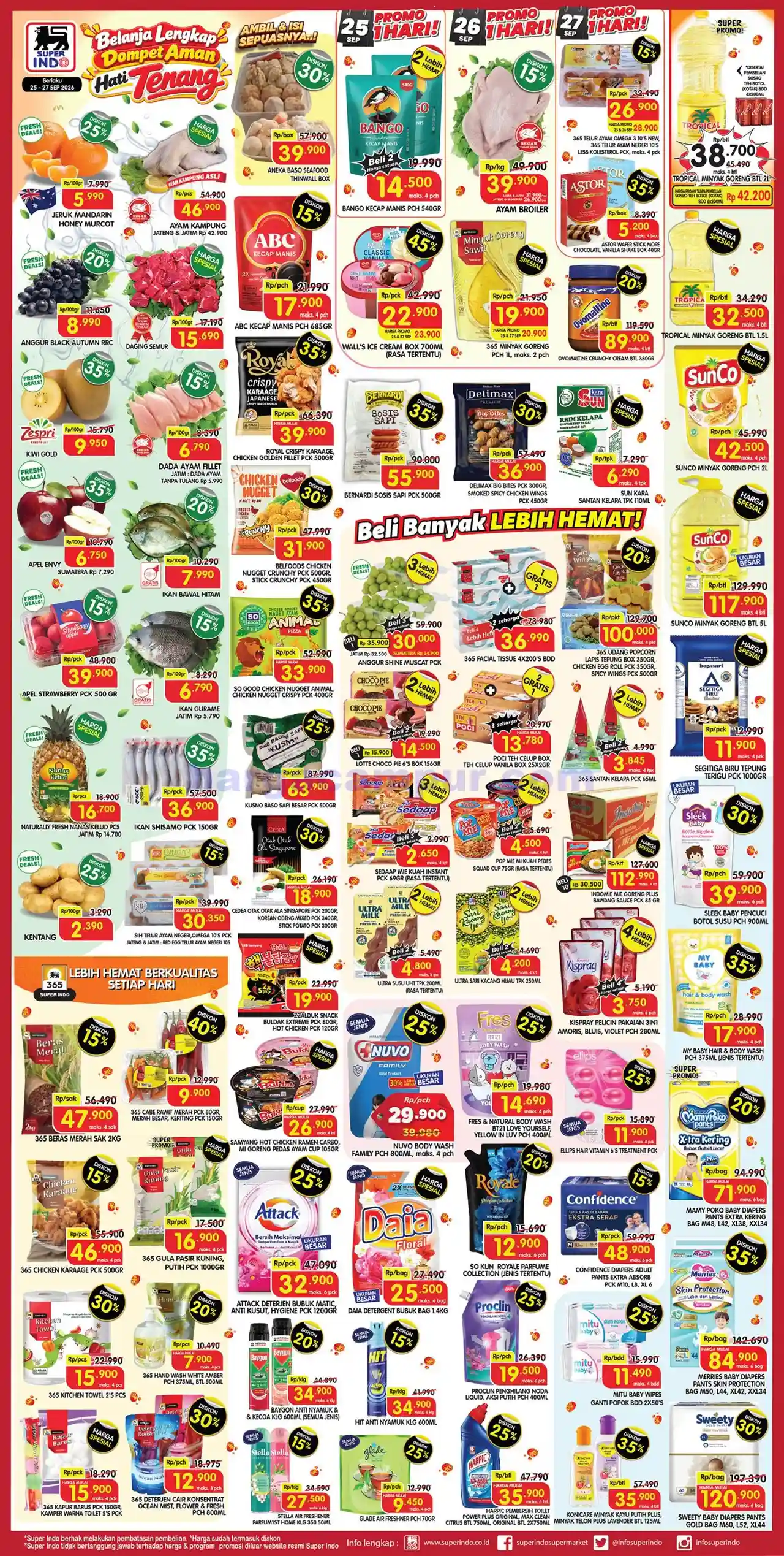 Katalog Promo JSM Superindo Terbaru 25 - 27 September 2026 1 Katalog Promo JSM Superindo Terbaru 25 - 27 September 2026.