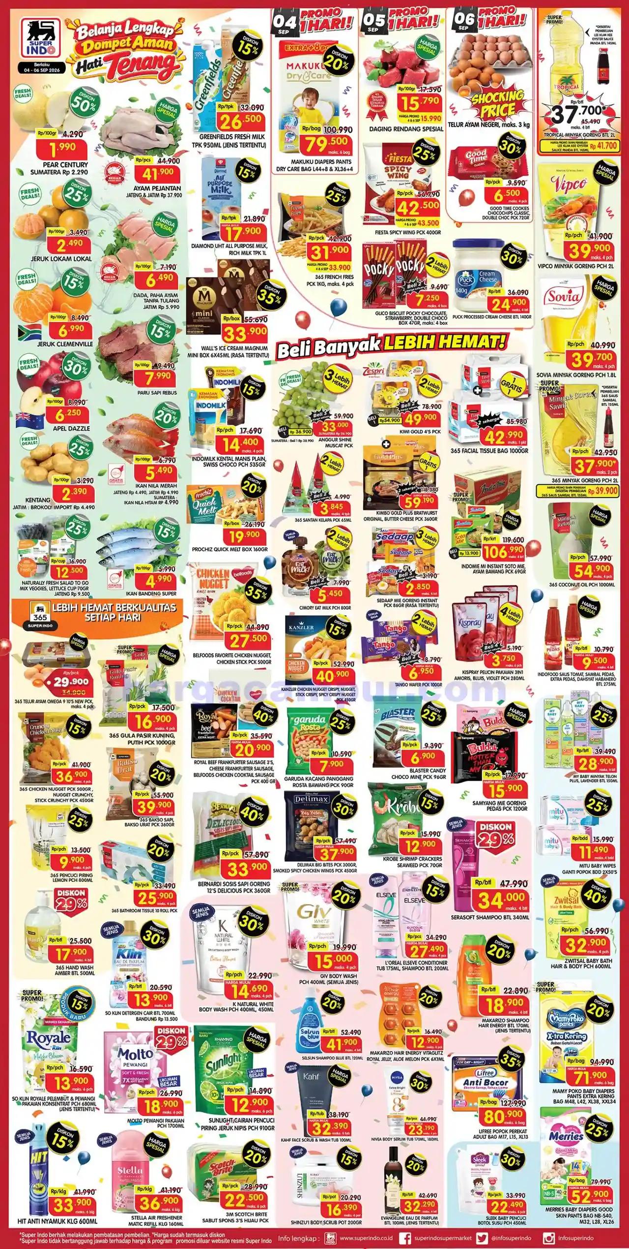 Katalog Promo JSM Superindo Terbaru 4 - 6 September 2026.