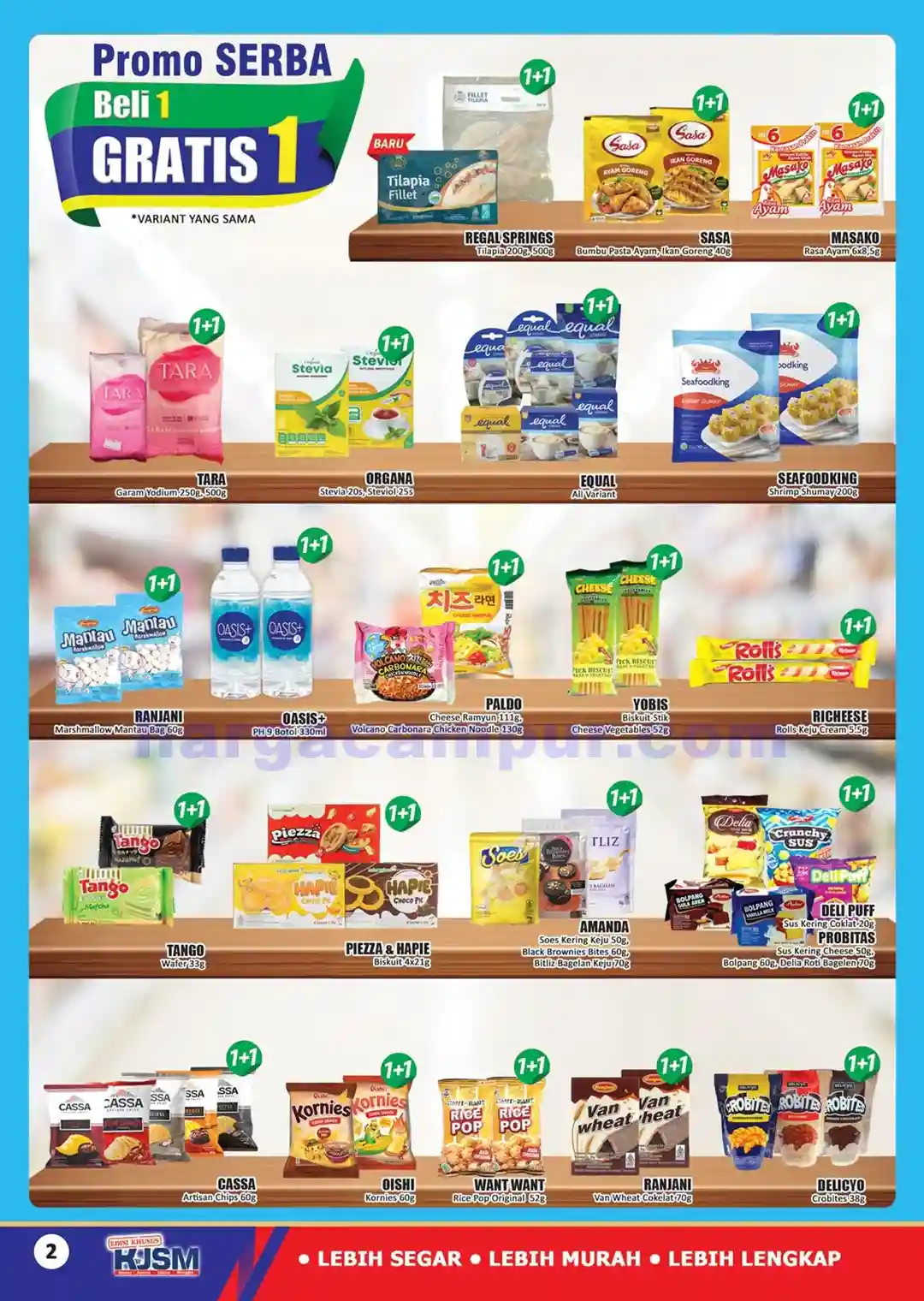 Promo KJSM Hari Hari Pasar Swalayan 8 - 11 Oktober 2026 2 Katalog Promo KJSM HARI HARI Pasar Swalayan 1 4 Oktober 2026 2