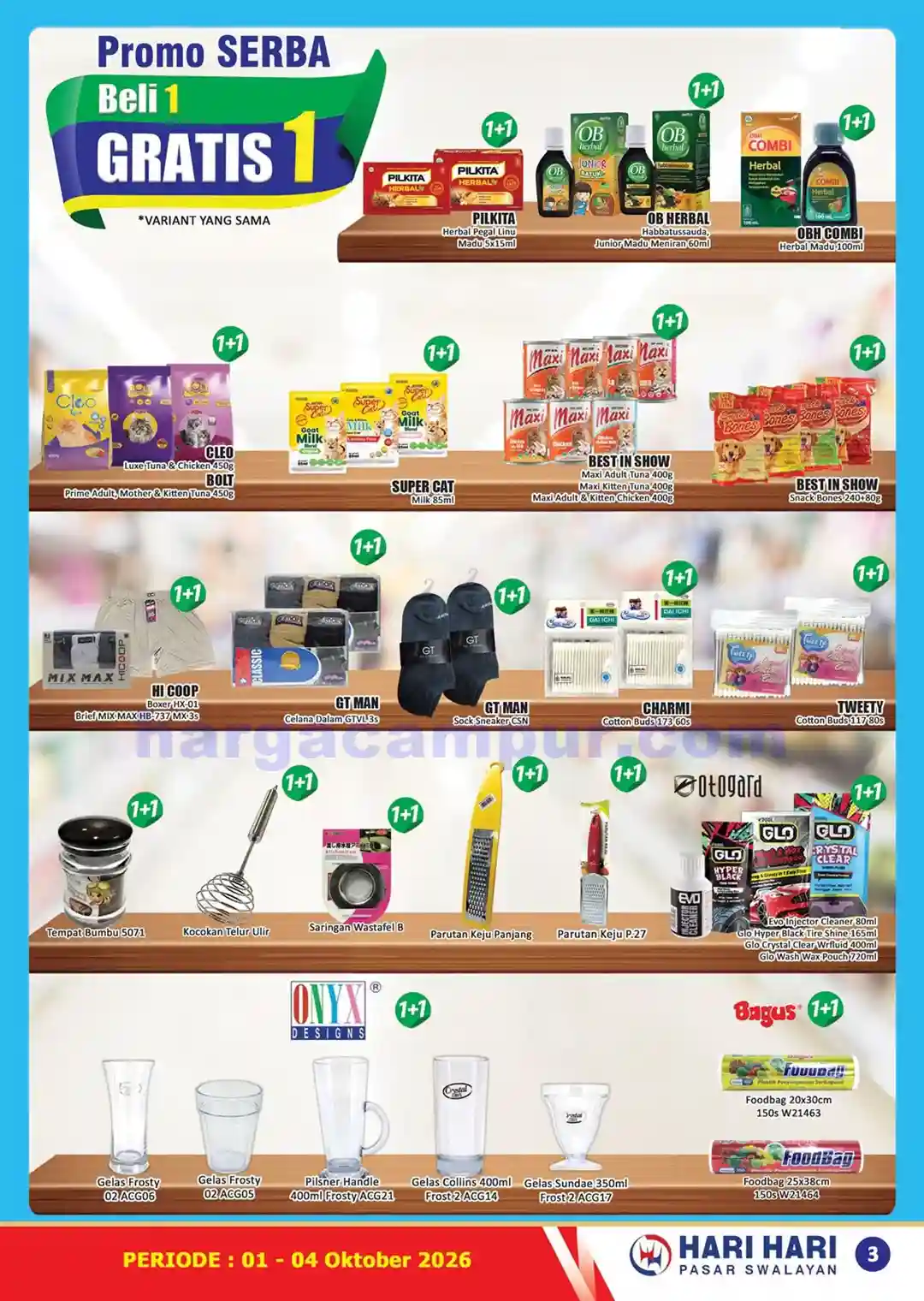 Promo KJSM Hari Hari Pasar Swalayan 8 - 11 Oktober 2026 3 Katalog Promo KJSM HARI HARI Pasar Swalayan 1 4 Oktober 2026 3