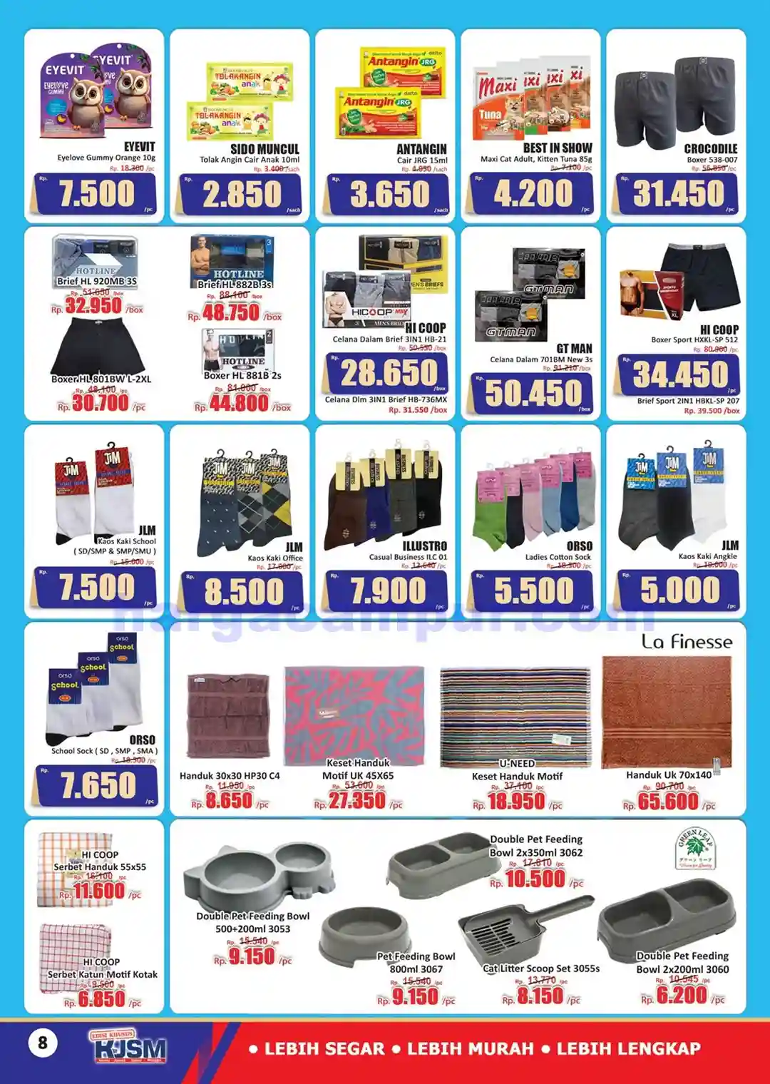 Promo KJSM Hari Hari Pasar Swalayan 8 - 11 Oktober 2026 8 Katalog Promo KJSM HARI HARI Pasar Swalayan 1 4 Oktober 2026 8