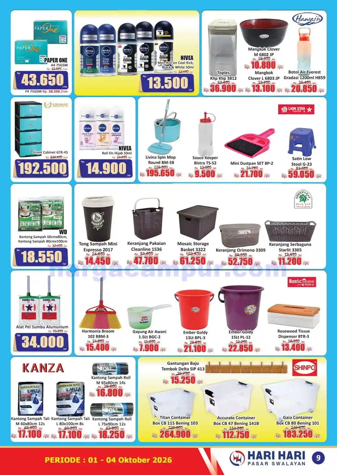 Promo KJSM Hari Hari Pasar Swalayan 8 - 11 Oktober 2026 9 Katalog Promo KJSM HARI HARI Pasar Swalayan 1 4 Oktober 2026 9