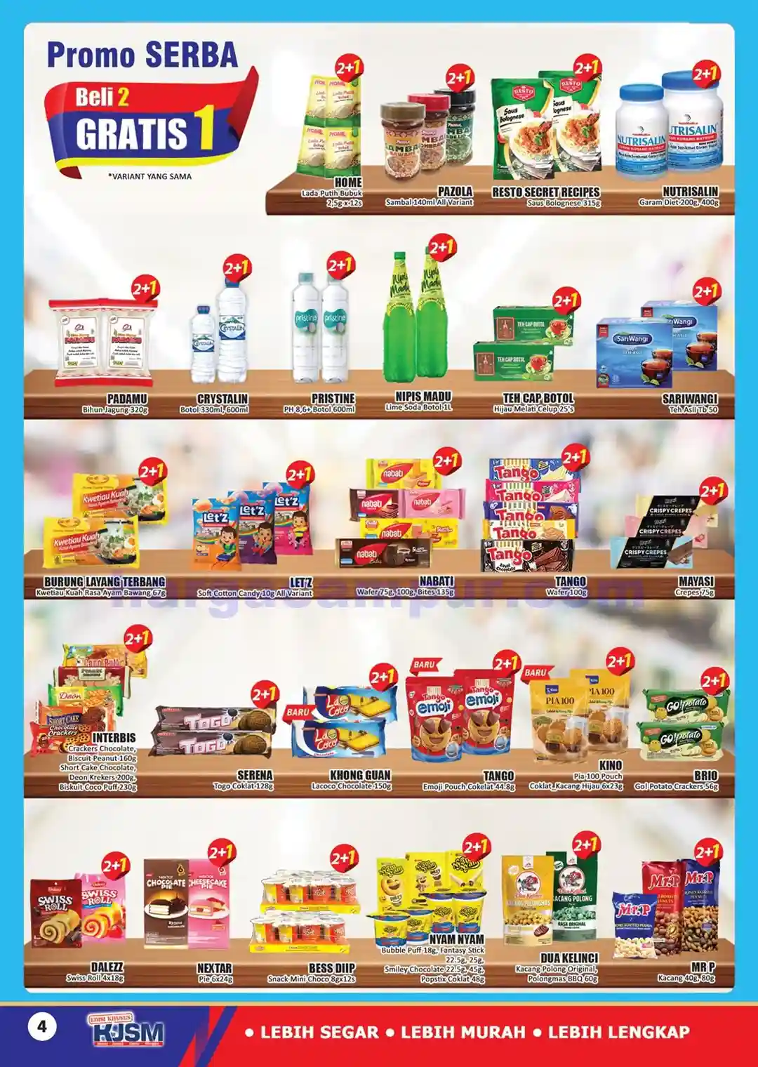 Promo KJSM Hari Hari Pasar Swalayan 24 - 27 September 2026 4 Katalog Promo KJSM HARI HARI Pasar Swalayan 17 20 September 2026 4