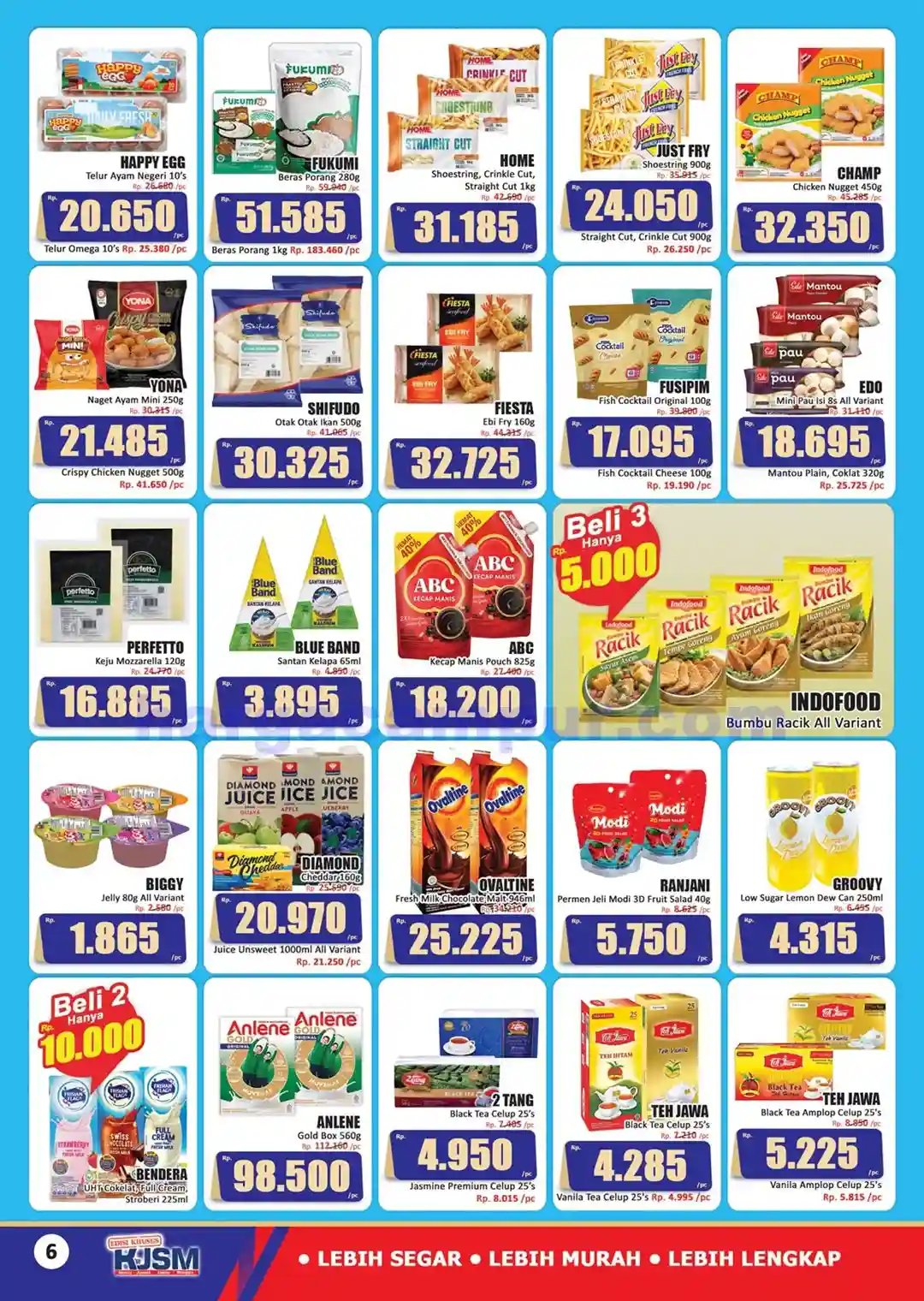 Promo KJSM Hari Hari Pasar Swalayan 24 - 27 September 2026 6 Katalog Promo KJSM HARI HARI Pasar Swalayan 17 20 September 2026 6