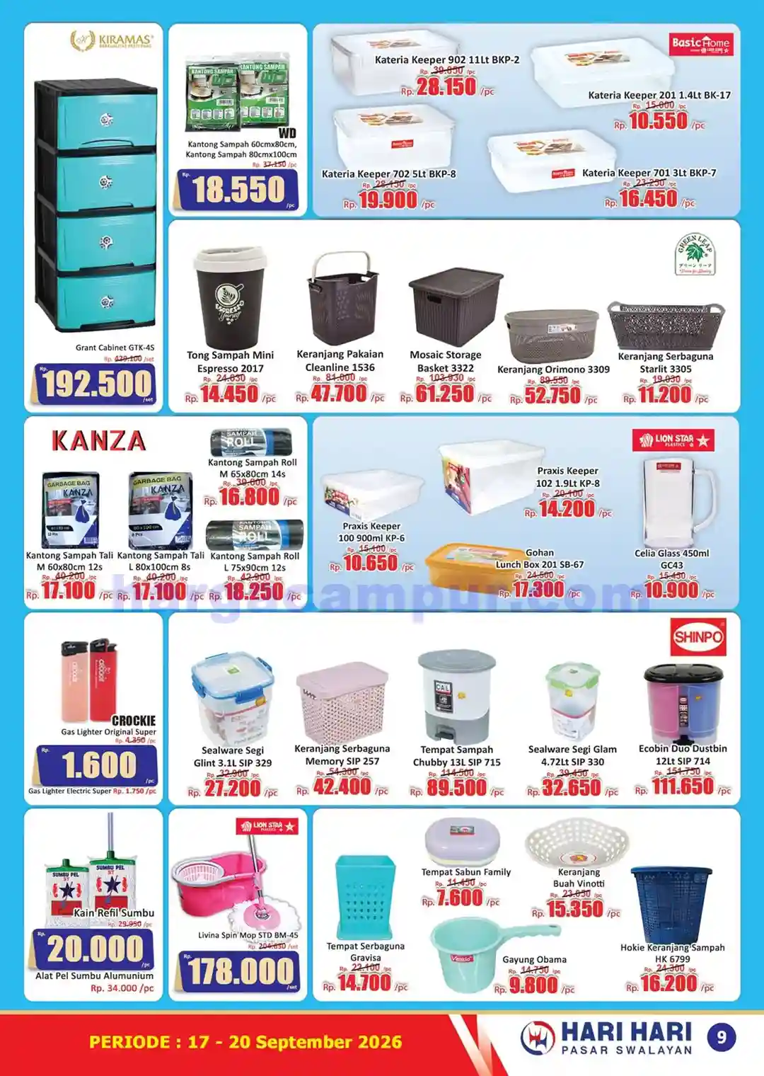 Promo KJSM Hari Hari Pasar Swalayan 24 - 27 September 2026 9 Katalog Promo KJSM HARI HARI Pasar Swalayan 17 20 September 2026 9