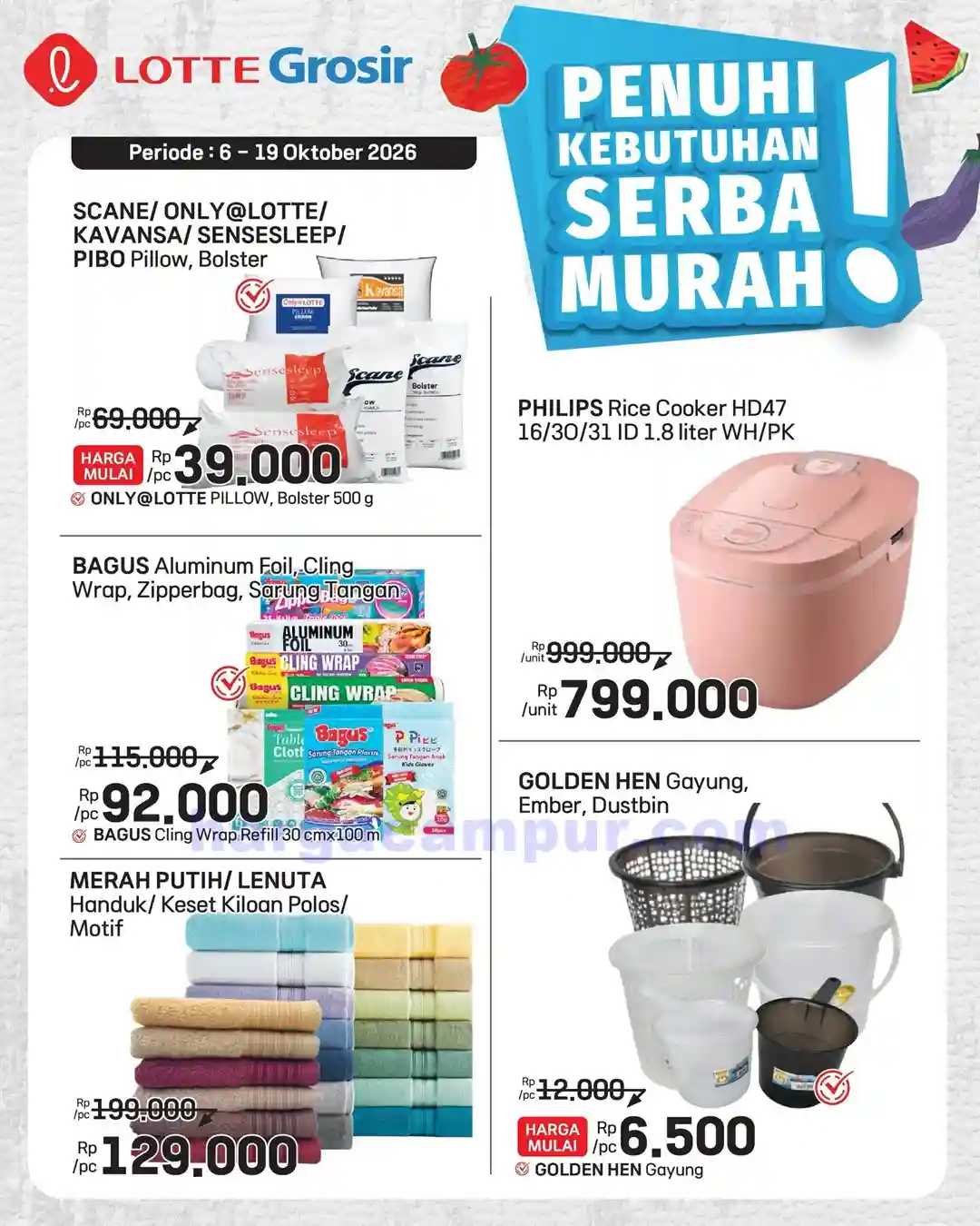 Katalog Promo Lotte Grosir Terbaru 6 - 19 Oktober 2026 10 Katalog Promo Lotte Grosir Terbaru 6 - 19 Oktober 2026.