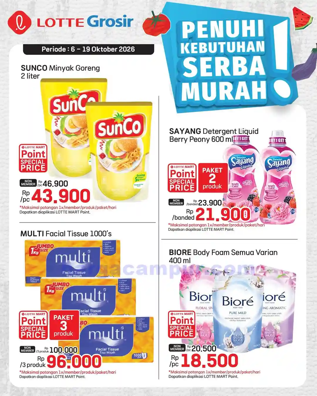 Katalog Promo Lotte Grosir Terbaru 6 - 19 Oktober 2026 3 Katalog Promo Lotte Grosir Terbaru 6 19 Oktober 2026 8