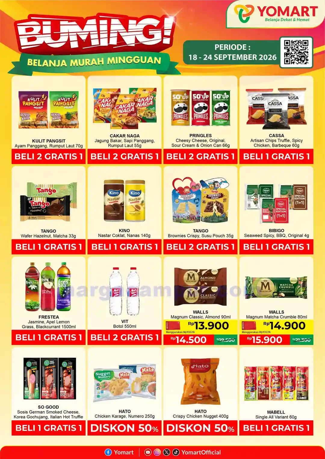 Katalog Promo Yomart Weekend Terbaru 25 Sep - 1 Okt 2026 3 Katalog Promo Yomart Weekend Terbaru 18 24 September 2026 3