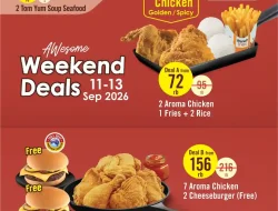 Promo AW Weekend Deals Terbaru 11 – 13 September 2026