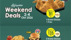 Promo AW Weekend Deals Terbaru 2 - 4 Oktober 2026 2 Promo AW Weekend Deals Terbaru 2 - 4 Oktober 2026.