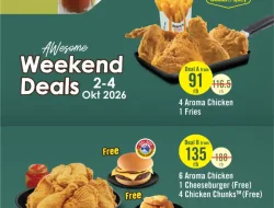 Promo AW Weekend Deals Terbaru 2 – 4 Oktober 2026
