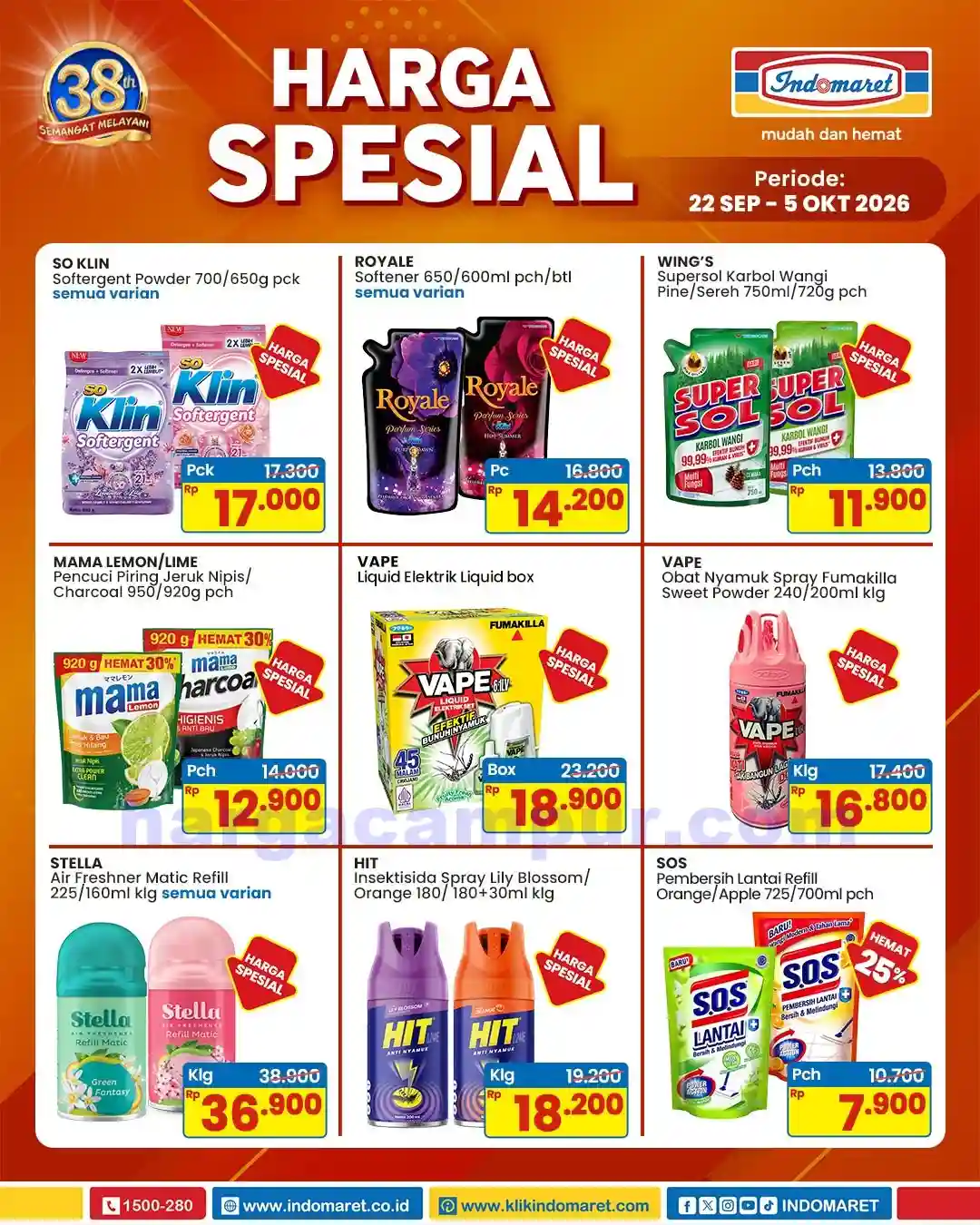Promo Indomaret Harga Spesial Hemat Hingga 35% Produk Pilihan 8 Promo Indomaret Harga Spesial Hemat 22 September 5 Oktober 2026 3