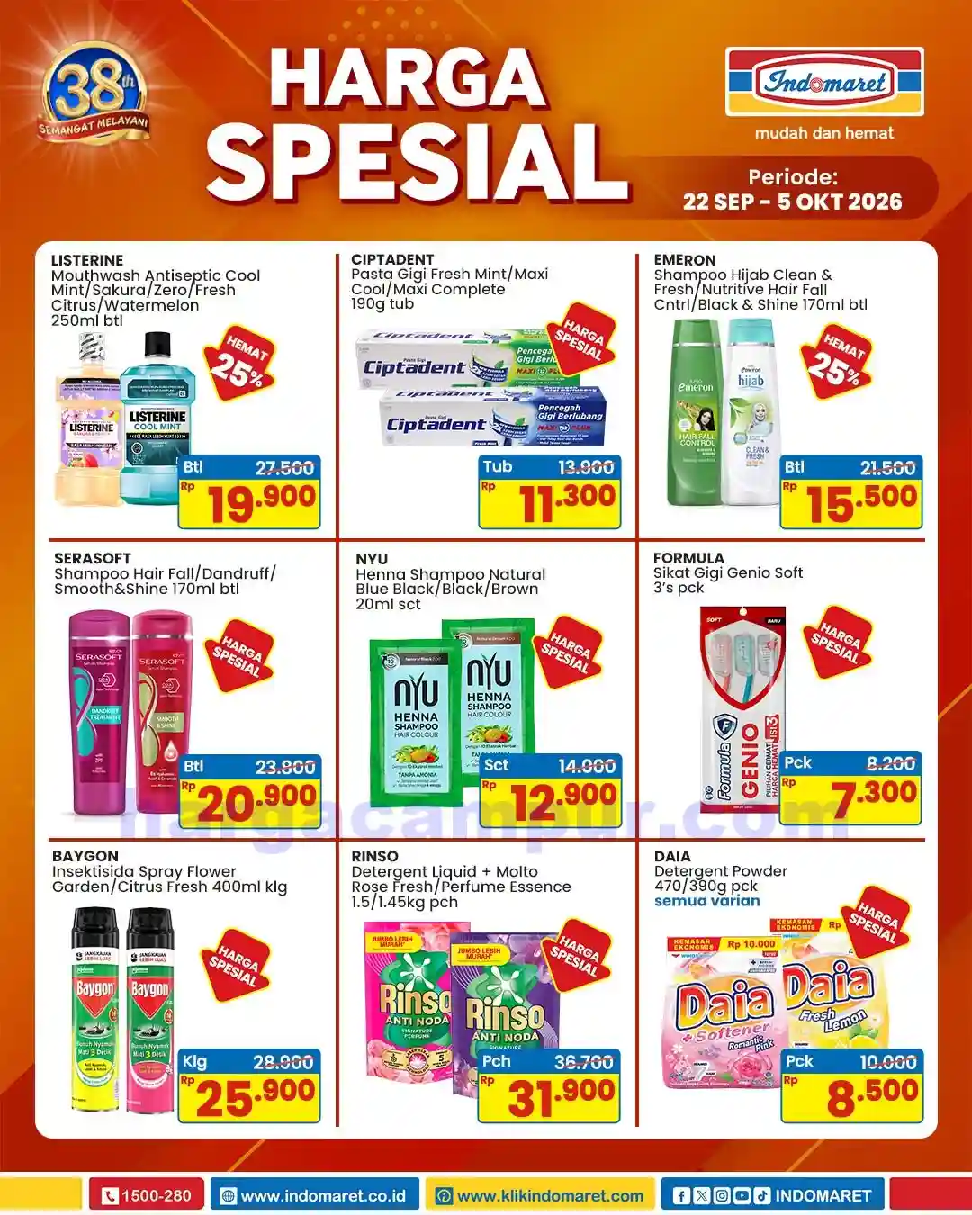 Promo Indomaret Harga Spesial Hemat Hingga 35% Produk Pilihan 7 Promo Indomaret Harga Spesial Hemat 22 September 5 Oktober 2026 4