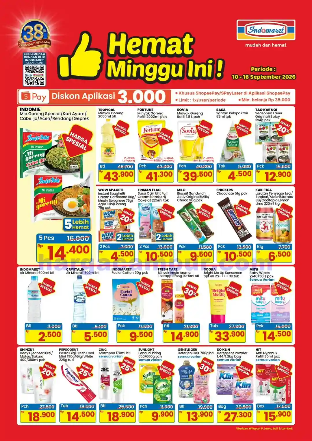 Promo Indomaret Hemat Banget Periode 10 - 16 September 2026 1 Promo Indomaret Hemat Banget Periode 10 - 16 September 2026.