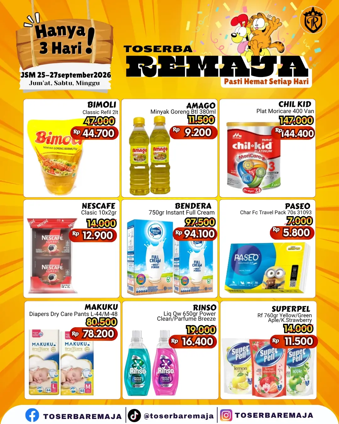 Promo JSM Toko Remaja Toserba Terbaru 25 - 27 September 2026 1 Promo JSM Toko Remaja Toserba Terbaru 25 27 September 2026 2