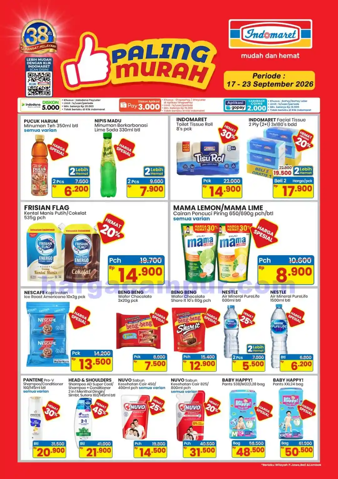 Promo Indomaret Paling Murah Terbaru 17 - 23 September 2026 1 Promo Indomaret Paling Murah Terbaru 17 - 23 September 2026.