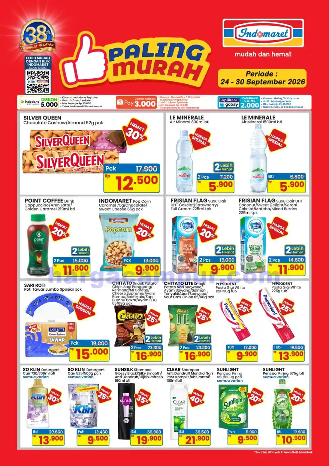Promo PTW Indomaret Product Of The Week 23 - 29 September 2026 1 Promo PTW Indomaret Product Of The Week 24 - 30 September 2026.