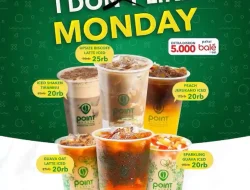 Promo Point Coffee I Like Monday Diskon Hingga 50% Setiap Senin