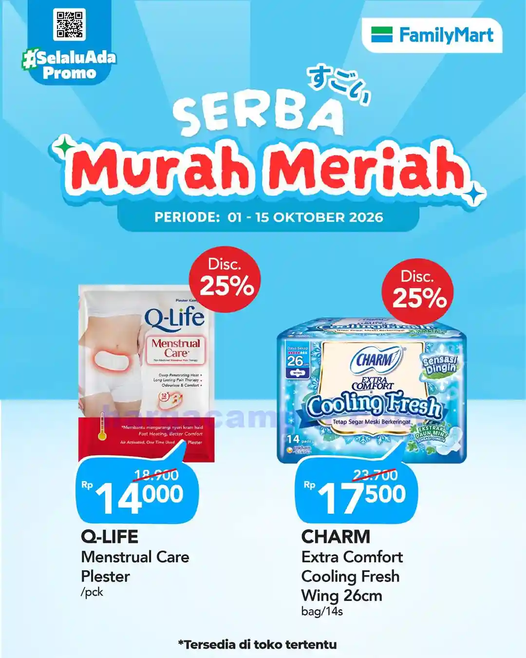 Katalog Promo JSM FamilyMart Terbaru 9 - 11 Oktober 2026 9 Katalog Promo FamilyMart Terbaru 1 15 Oktober 2026 4