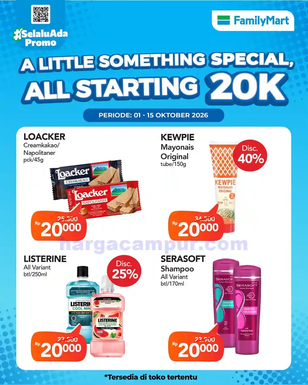 Katalog Promo JSM FamilyMart Terbaru 9 - 11 Oktober 2026 5 Katalog Promo FamilyMart Terbaru 1 15 Oktober 2026 8