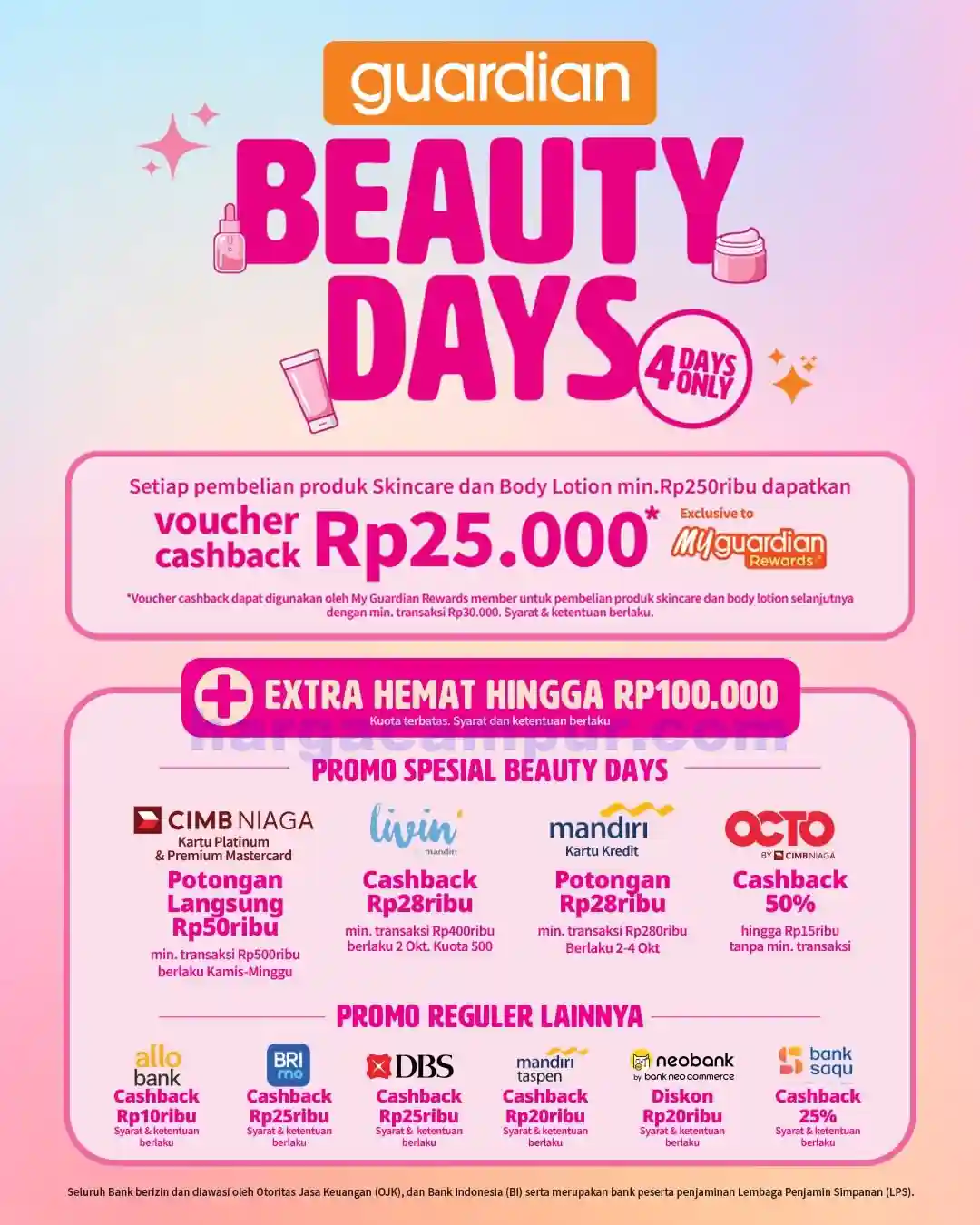 Katalog Harga Promo Guardian Terbaru 8 - 14 Oktober 2026 9 Katalog Promo Guardian Beauty Days 1 4 Oktober 2026 2