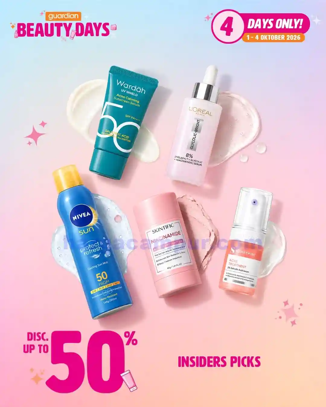 Katalog Harga Promo Guardian Terbaru 8 - 14 Oktober 2026 4 Katalog Promo Guardian Beauty Days 1 4 Oktober 2026 7