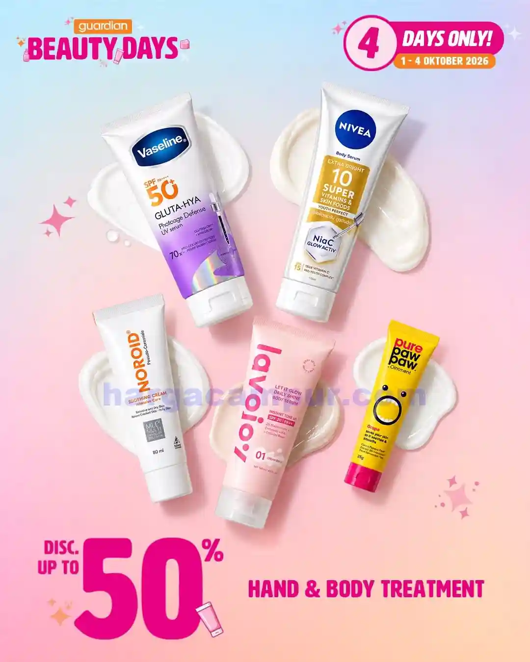 Katalog Harga Promo Guardian Terbaru 8 - 14 Oktober 2026 2 Katalog Promo Guardian Beauty Days 1 4 Oktober 2026 9