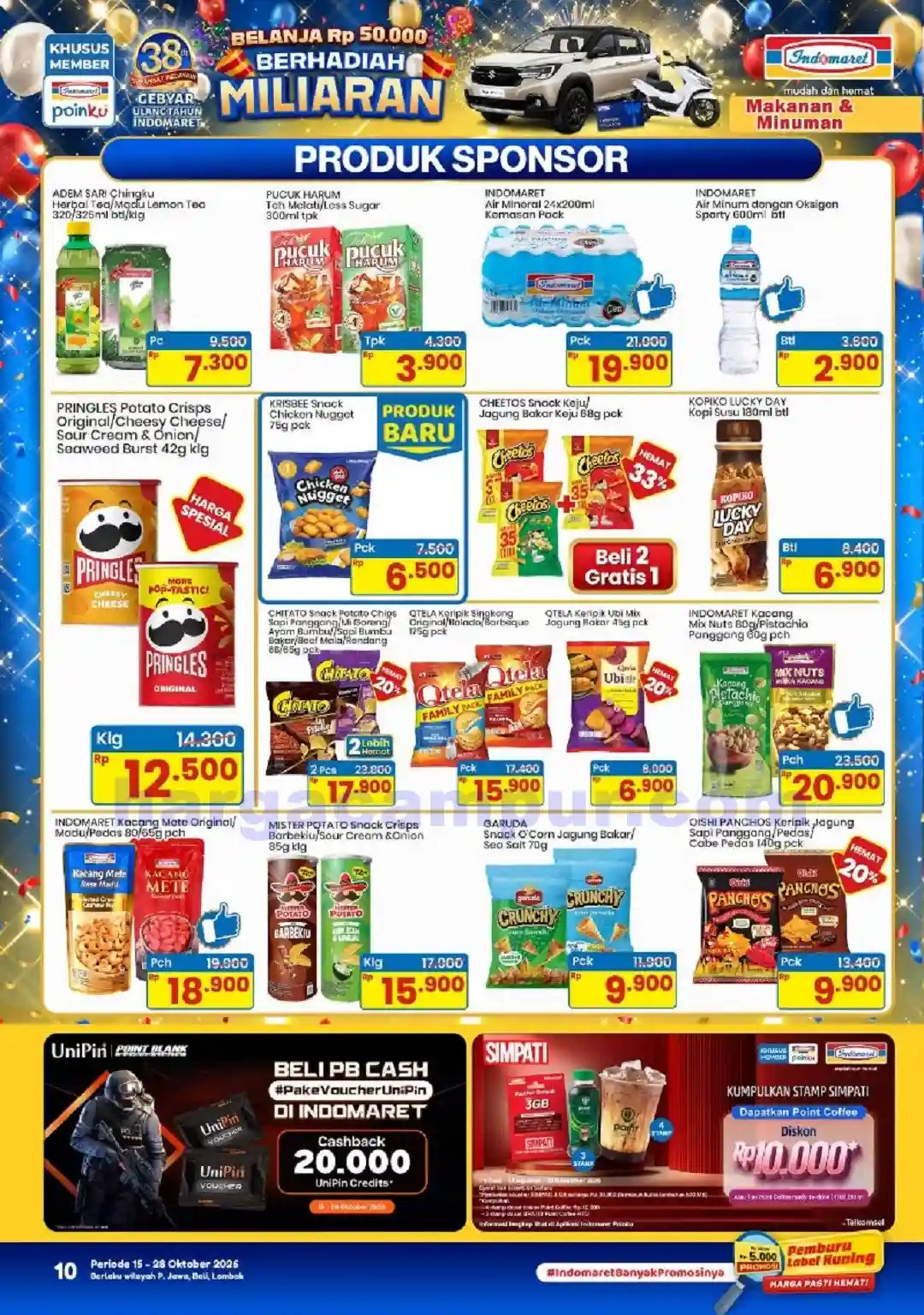 Katalog Indomaret Promo Terbaru 16 - 31 Oktober 2026 10 Katalog Promo Indomaret Terbaru 15 28 Oktober 2026 10