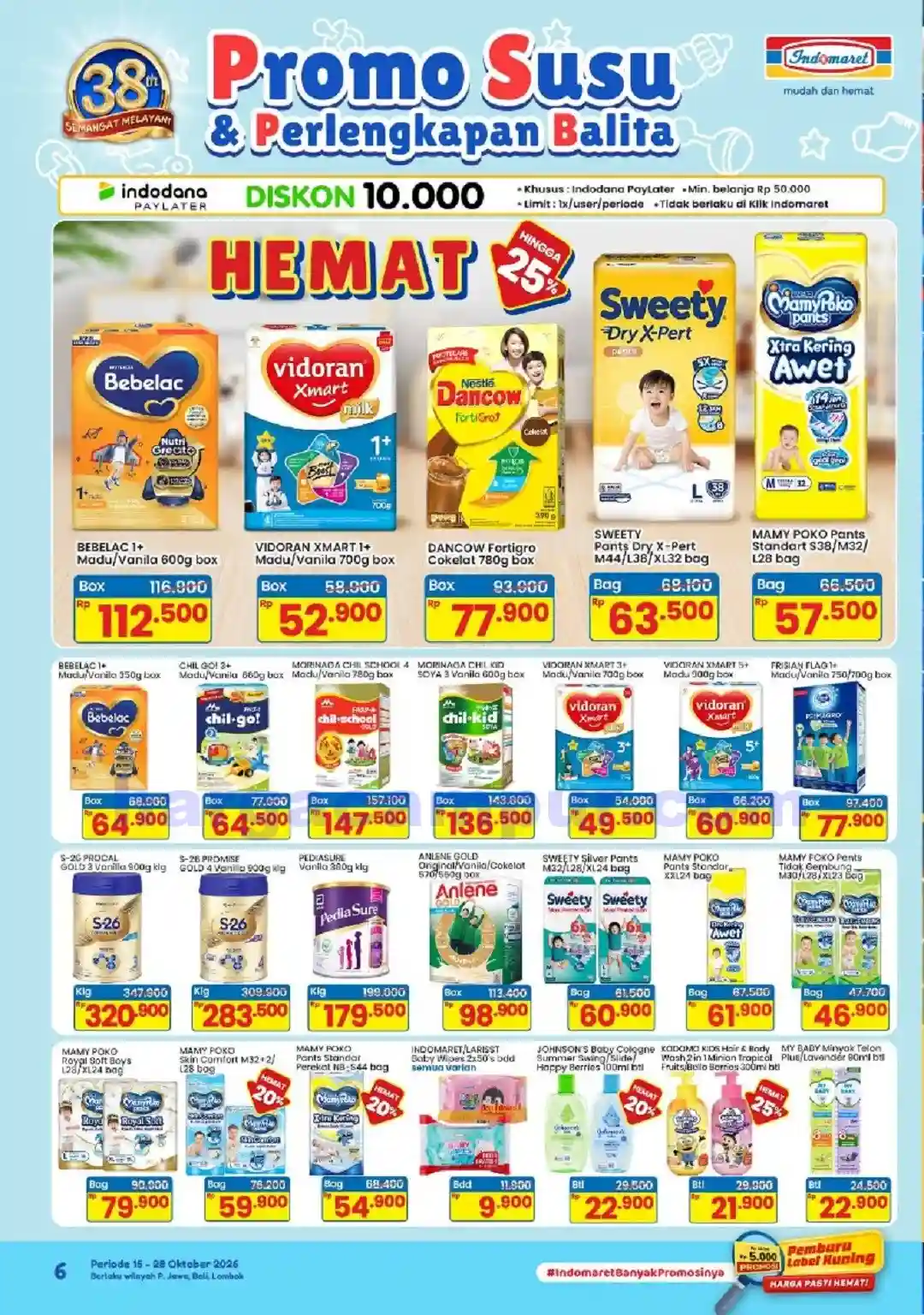 Katalog Indomaret Promo Terbaru 16 - 31 Oktober 2026 6 Katalog Promo Indomaret Terbaru 15 28 Oktober 2026 6