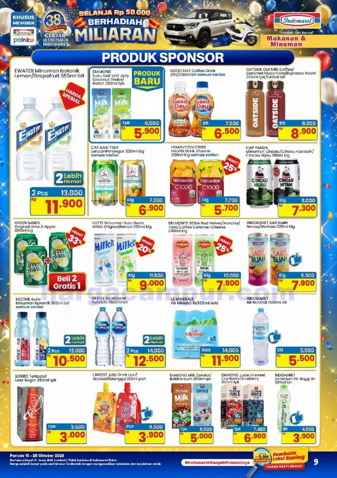Katalog Indomaret Promo Terbaru 16 - 31 Oktober 2026 9 Katalog Promo Indomaret Terbaru 15 28 Oktober 2026 9