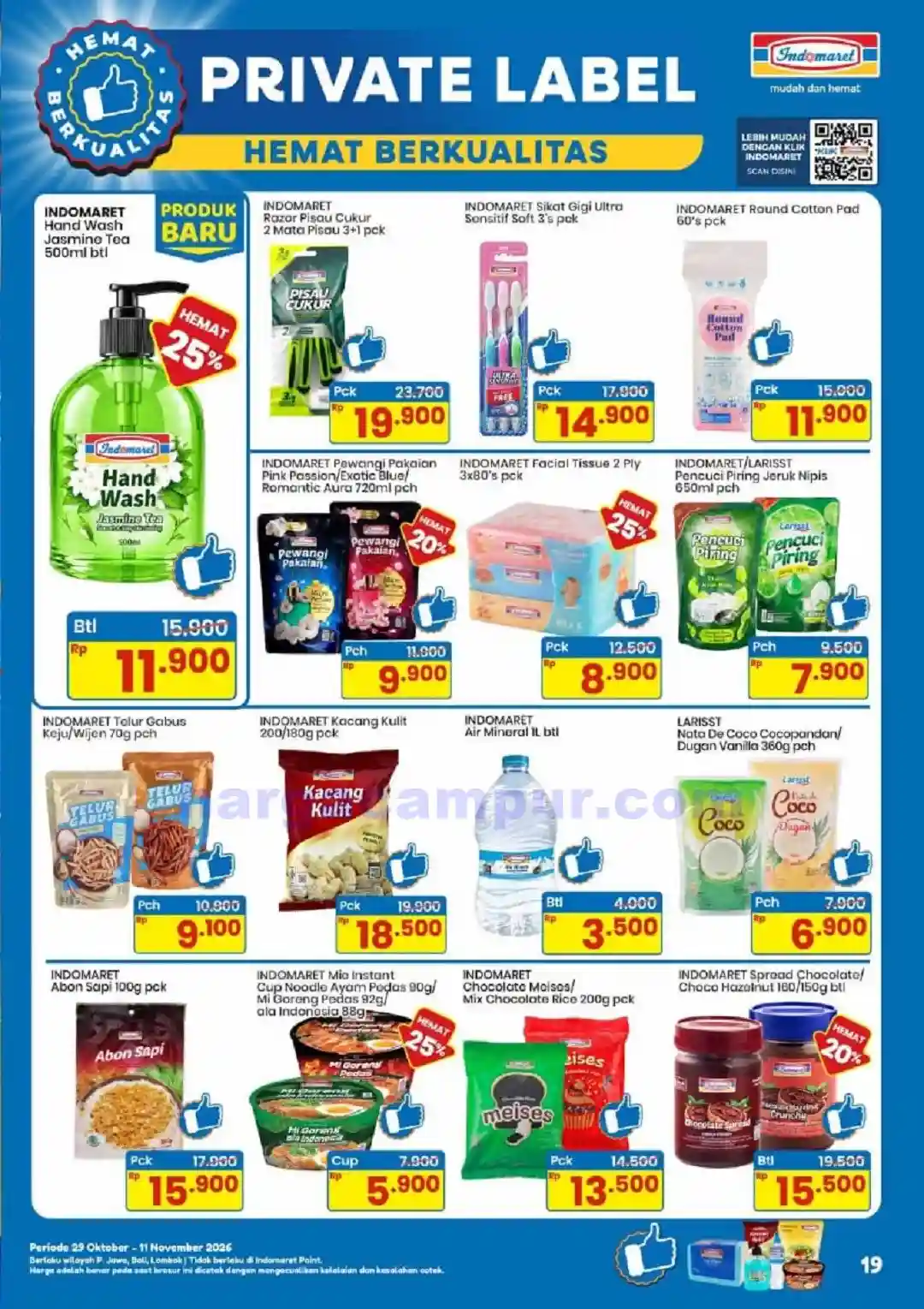 Katalog Indomaret Promo Terbaru 29 Okt - 4 Nov 2026 19 Katalog Promo Indomaret Terbaru 29 Oktober 11 November 2026 19