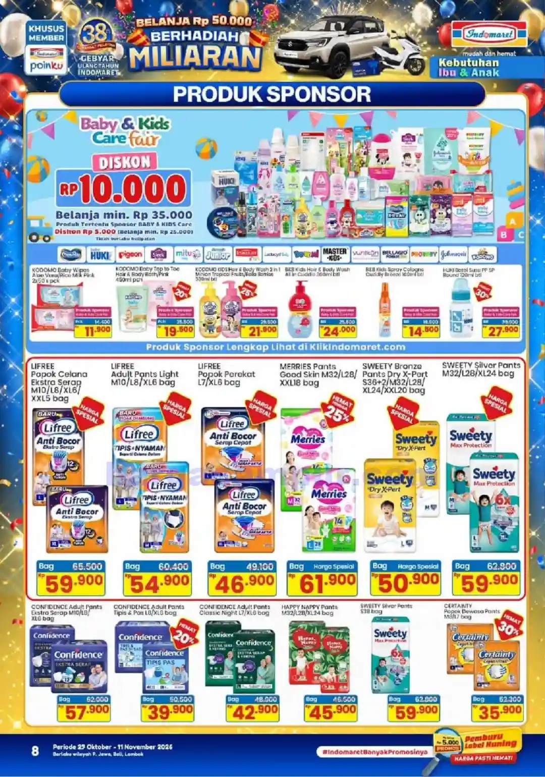 Katalog Indomaret Promo Terbaru 29 Okt - 4 Nov 2026 8 Katalog Promo Indomaret Terbaru 29 Oktober 11 November 2026 8