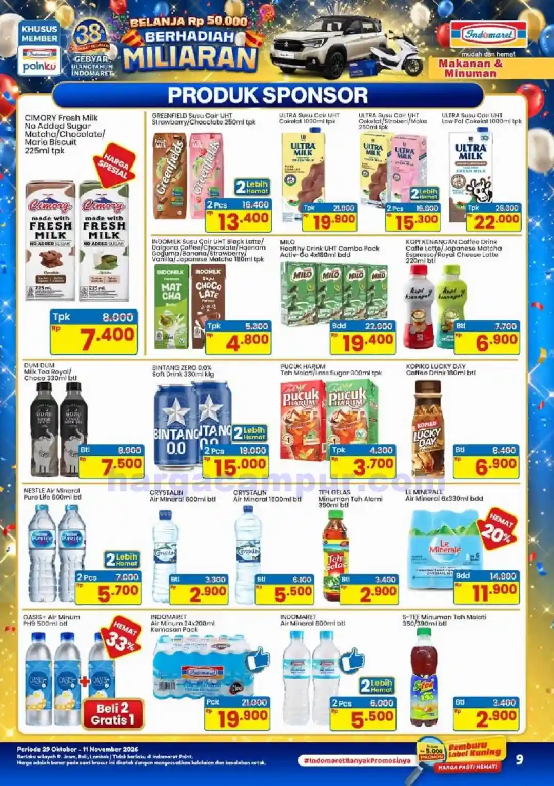 Katalog Indomaret Promo Terbaru 29 Okt - 4 Nov 2026 9 Katalog Promo Indomaret Terbaru 29 Oktober 11 November 2026 9