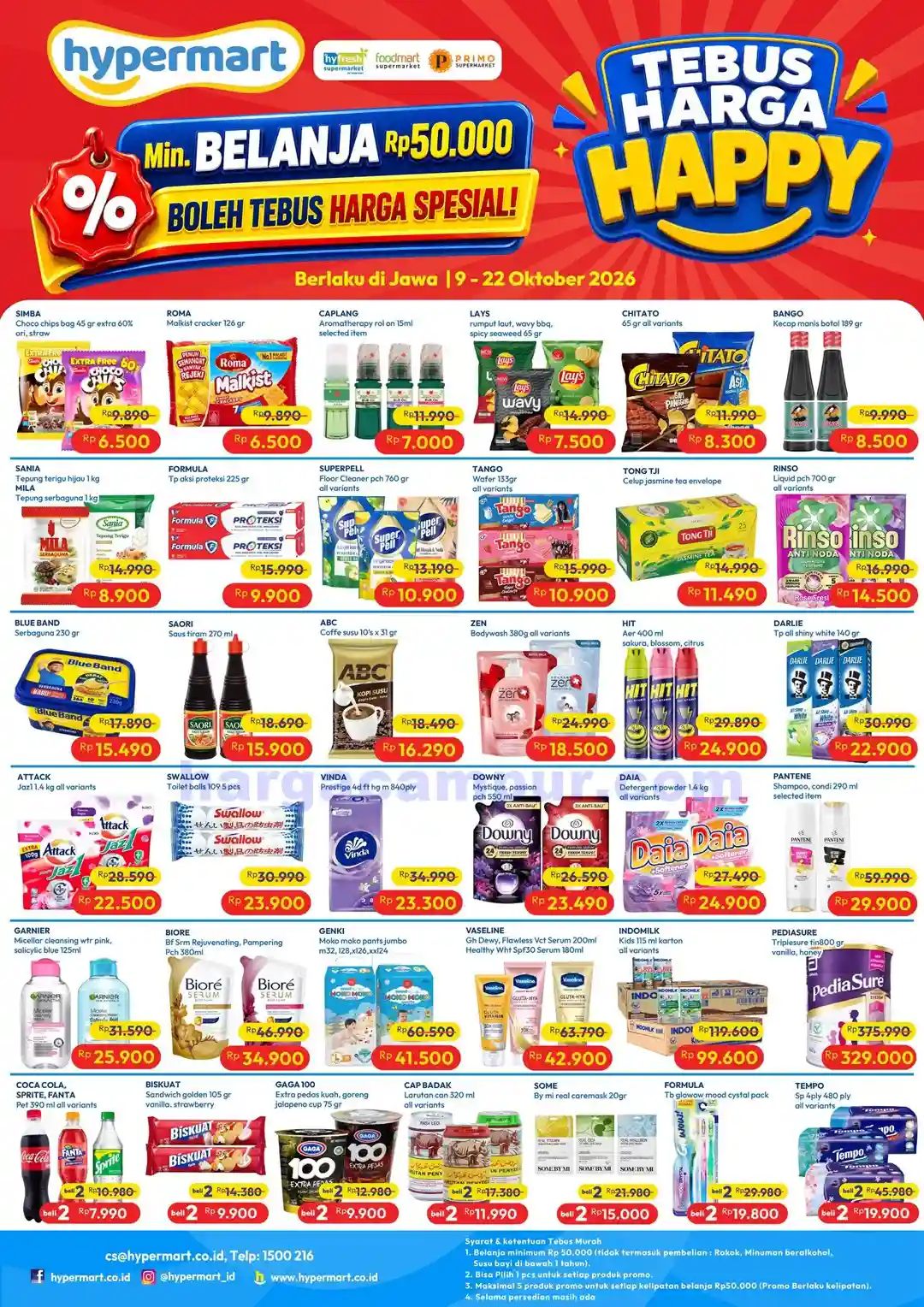 Katalog Promo JSM Hypermart Terbaru 23 - 25 Oktober 2026 10 Katalog Promo JSM Hypermart Terbaru 16 22 Oktober 2026 10
