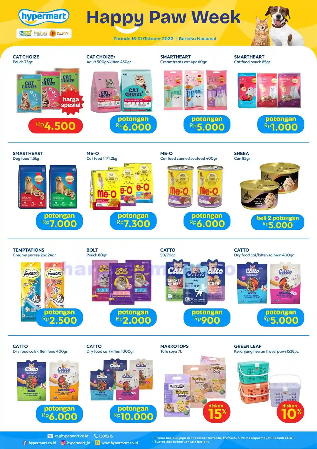 Katalog Promo JSM Hypermart Terbaru 23 - 25 Oktober 2026 11 Katalog Promo JSM Hypermart Terbaru 16 22 Oktober 2026 11