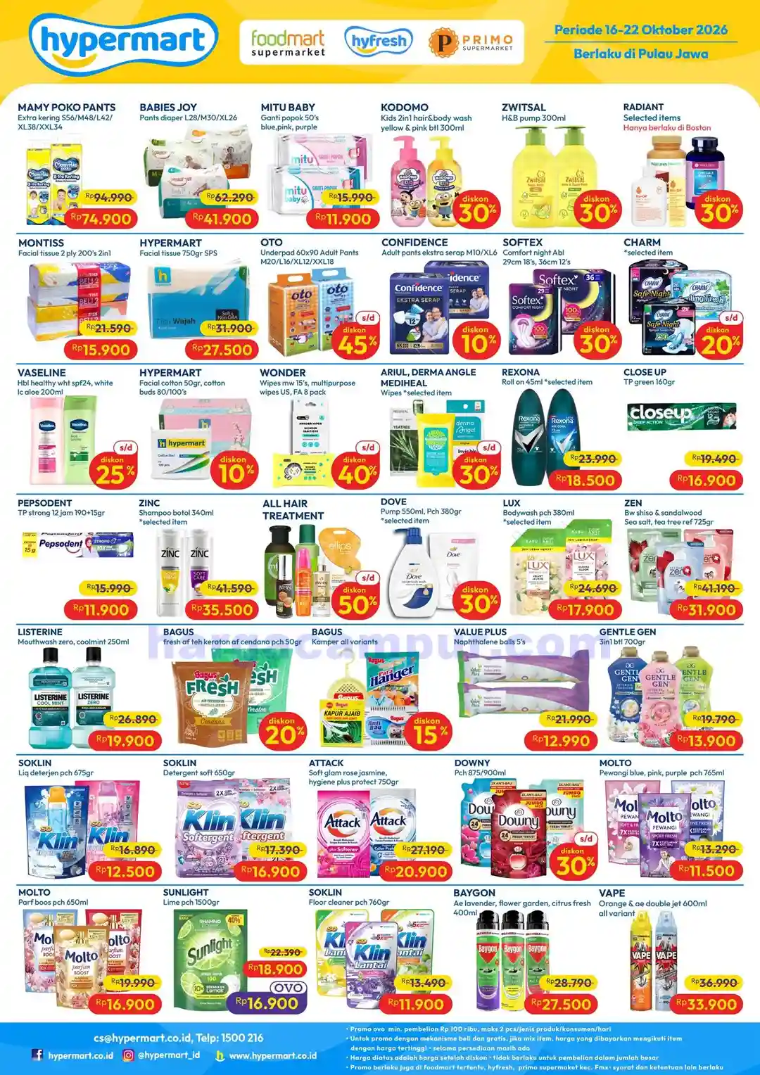 Katalog Promo JSM Hypermart Terbaru 23 - 25 Oktober 2026 3 Katalog Promo JSM Hypermart Terbaru 16 22 Oktober 2026 3