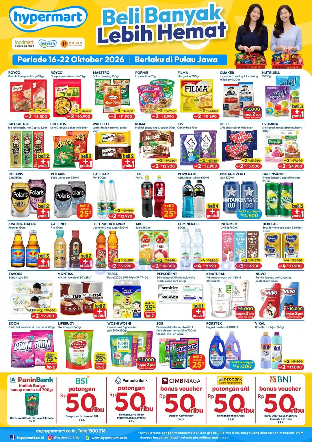 Katalog Promo JSM Hypermart Terbaru 23 - 25 Oktober 2026 4 Katalog Promo JSM Hypermart Terbaru 16 22 Oktober 2026 4