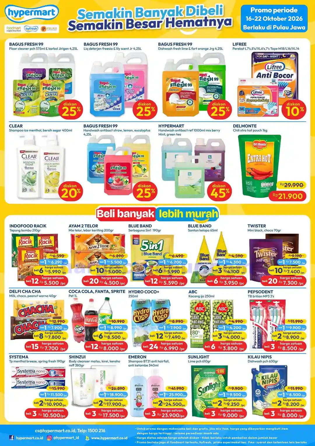 Katalog Promo JSM Hypermart Terbaru 23 - 25 Oktober 2026 5 Katalog Promo JSM Hypermart Terbaru 16 22 Oktober 2026 5