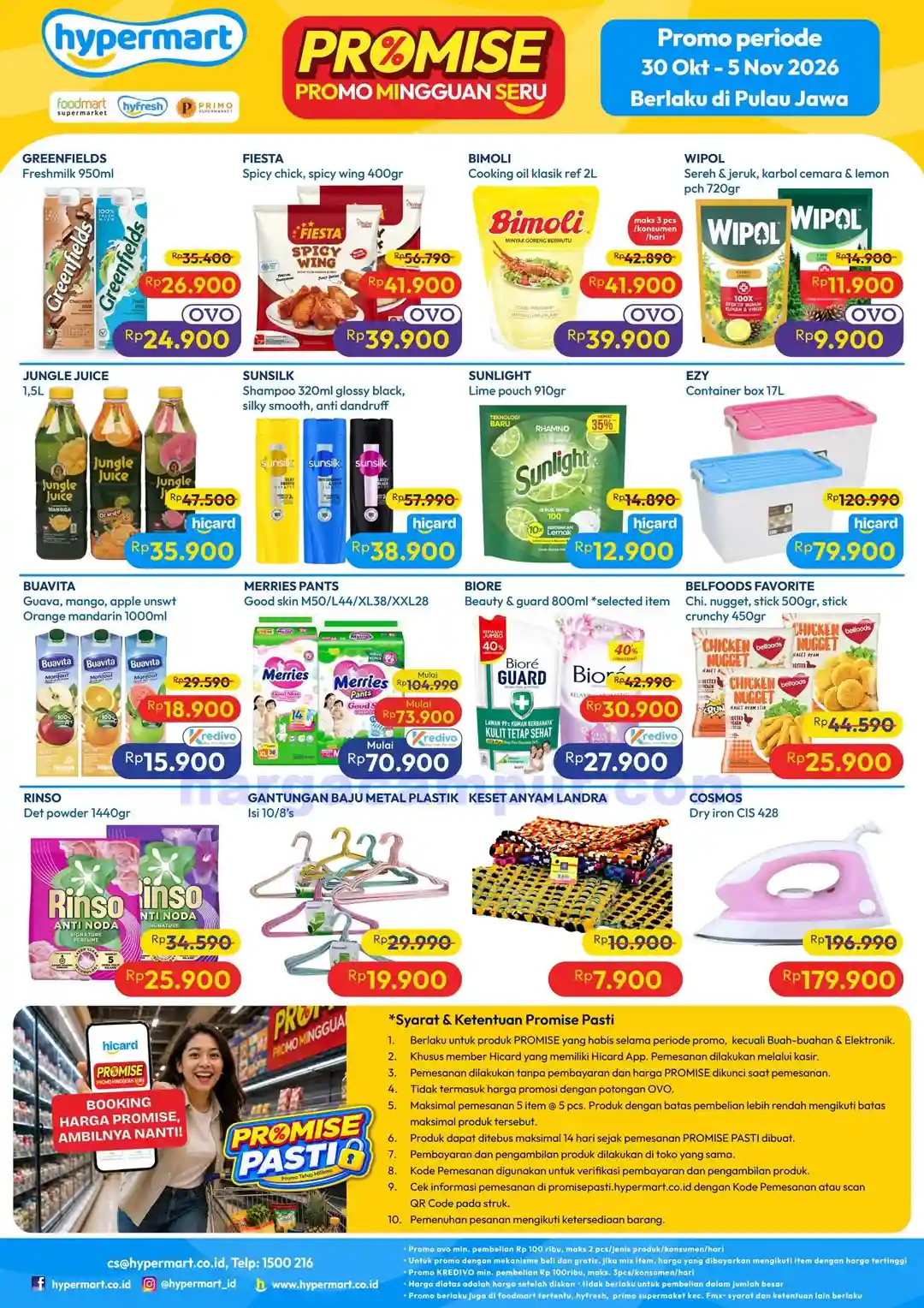 Promo Hypermart Weekday Terbaru 3 - 5 November 2026 1 Katalog Promo JSM Hypermart Terbaru 30 Oktober 5 November 2026 1