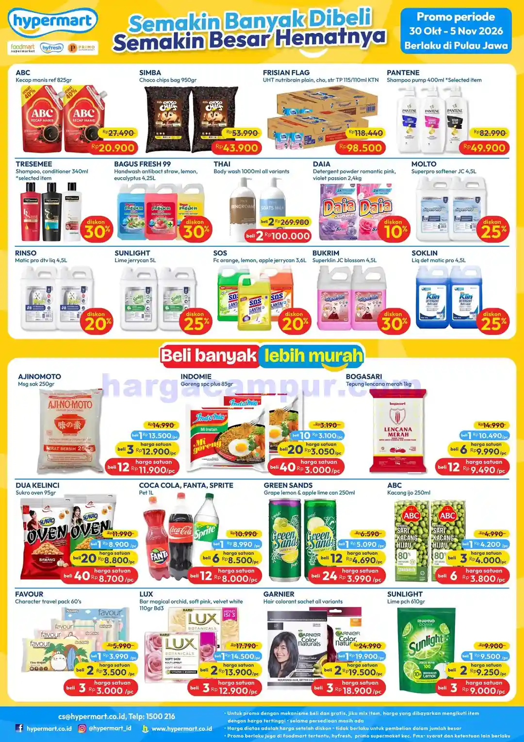 Promo Hypermart Weekday Terbaru 3 - 5 November 2026 5 Katalog Promo JSM Hypermart Terbaru 30 Oktober 5 November 2026 5
