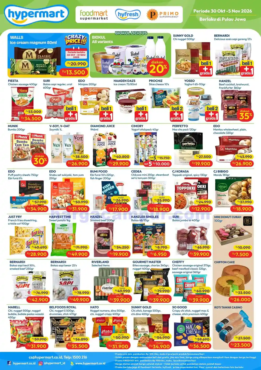 Promo Hypermart Weekday Terbaru 3 - 5 November 2026 7 Katalog Promo JSM Hypermart Terbaru 30 Oktober 5 November 2026 7