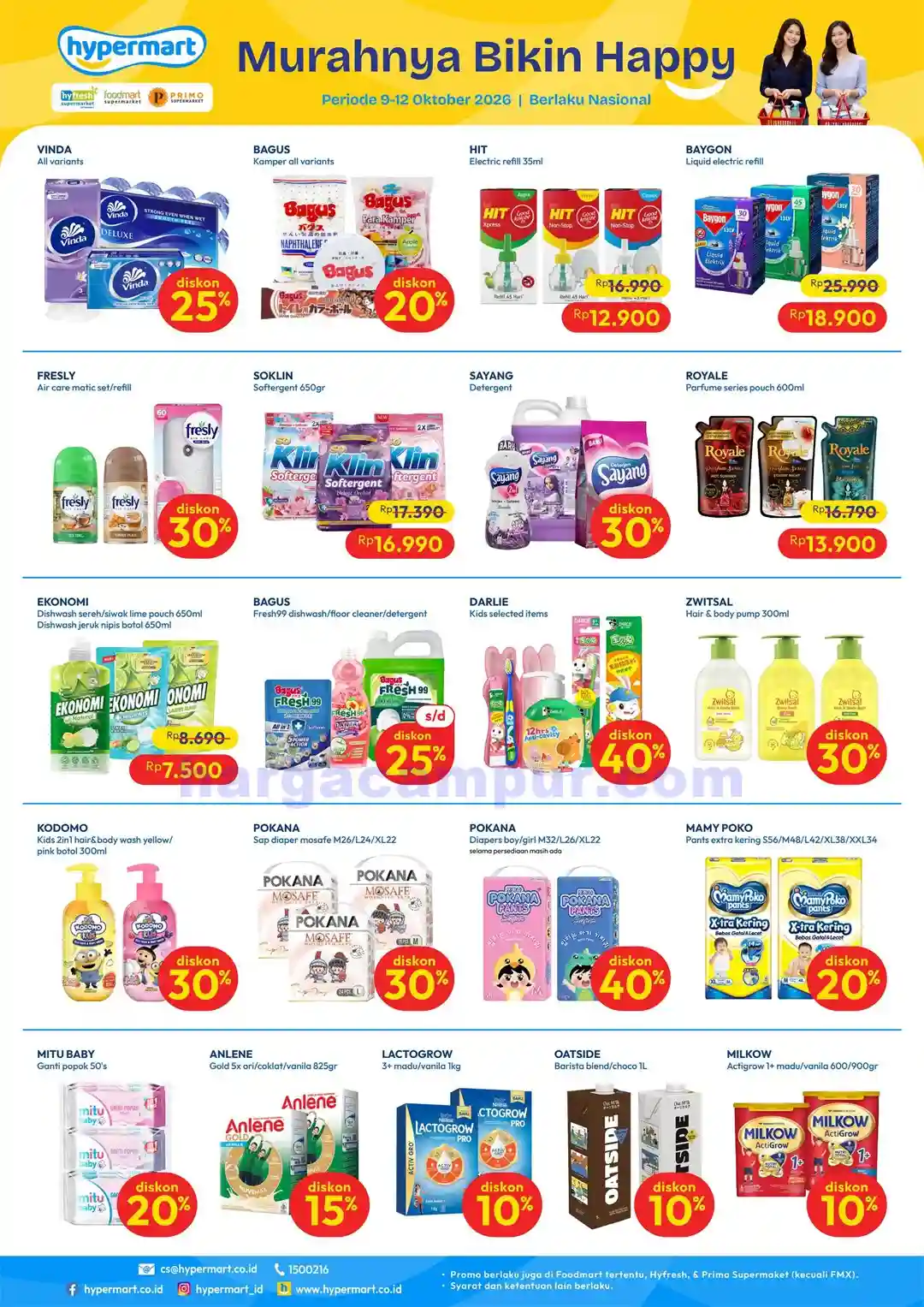 Katalog Promo JSM Hypermart Terbaru 16 - 18 Oktober 2026 10 Katalog Promo JSM Hypermart Terbaru 9 - 11 Oktober 2026.