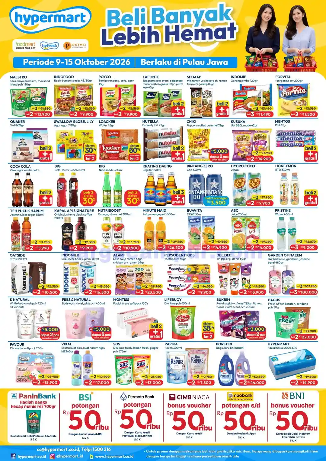 Katalog Promo JSM Hypermart Terbaru 16 - 18 Oktober 2026 4 Katalog Promo JSM Hypermart Terbaru 9 15 Oktober 2026 4