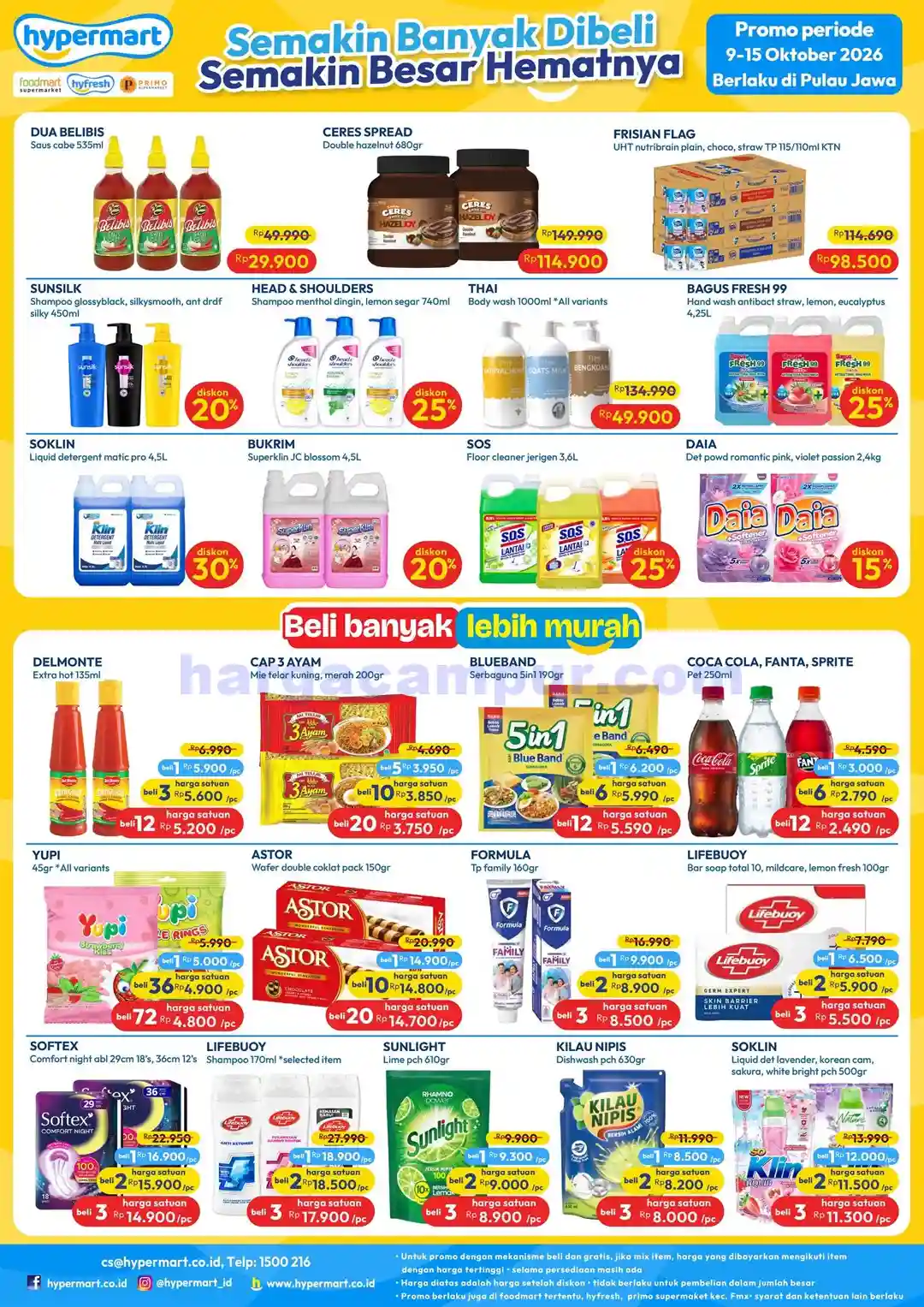 Katalog Promo JSM Hypermart Terbaru 16 - 18 Oktober 2026 5 Katalog Promo JSM Hypermart Terbaru 9 15 Oktober 2026 5