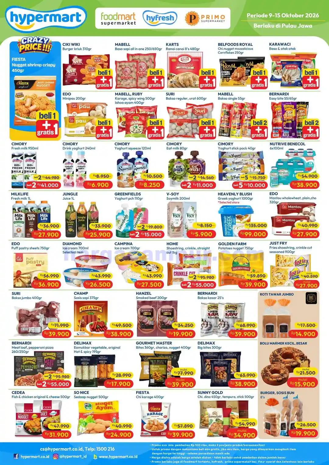 Katalog Promo JSM Hypermart Terbaru 16 - 18 Oktober 2026 7 Katalog Promo JSM Hypermart Terbaru 9 15 Oktober 2026 7