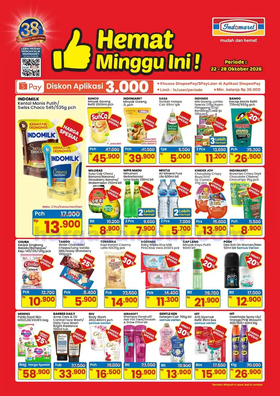 Katalog Promo JSM Indomaret Terbaru 23 - 25 Oktober 2026 2 Katalog Promo JSM Indomaret Terbaru 22 - 28 Oktober 2026.