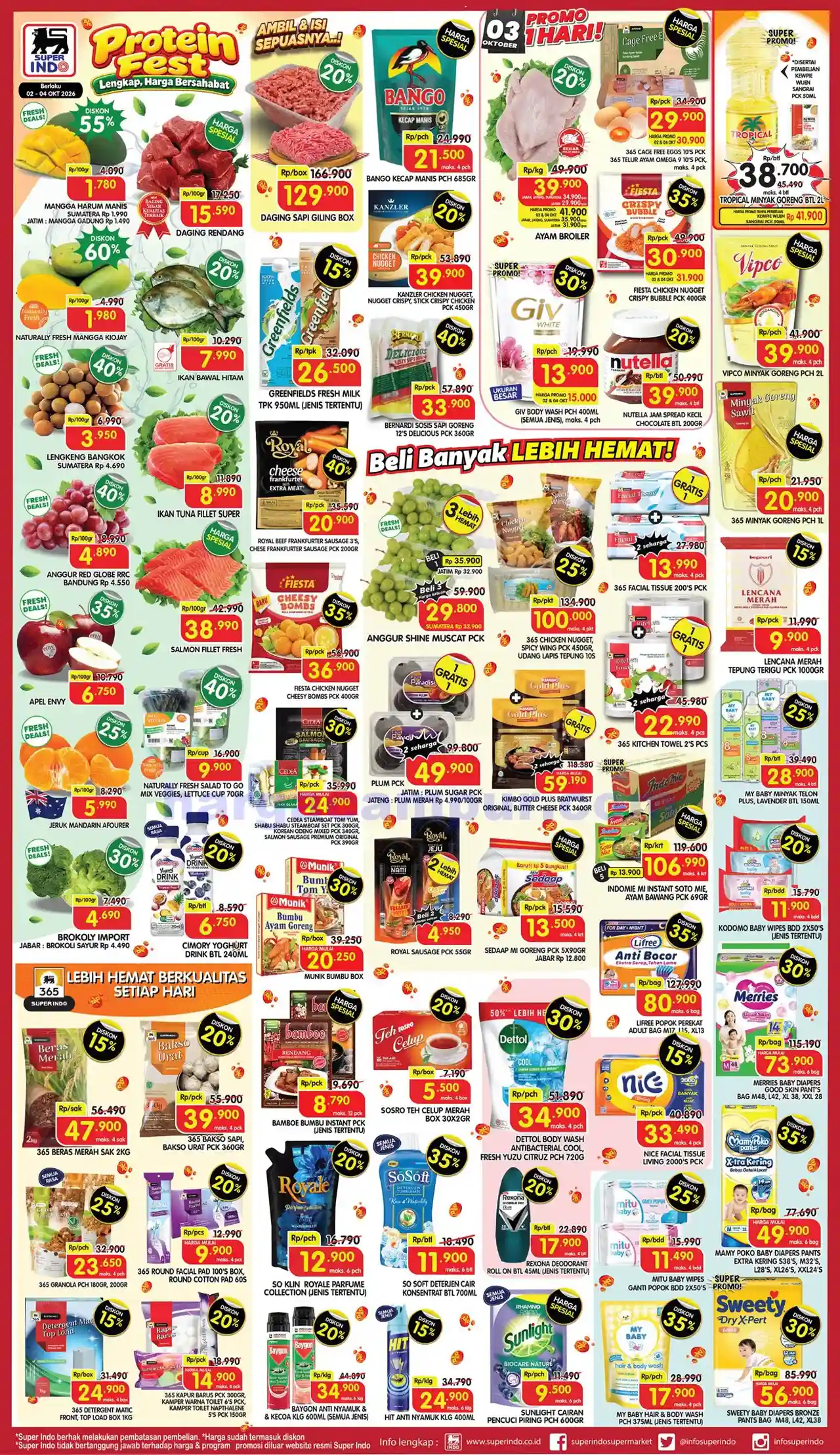 Katalog Promo JSM Superindo Terbaru 2 - 4 Oktober 2026.